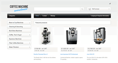 Desktop Screenshot of coffeemachinewarehouse.co.uk