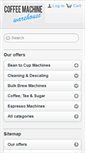 Mobile Screenshot of coffeemachinewarehouse.co.uk